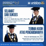 Prof. Ir. A. Harits Nu’man, M.T., Ph.D., IPU. Resmi Dilantik sebagai Rektor Unisba Masa Bakti 2025–2029